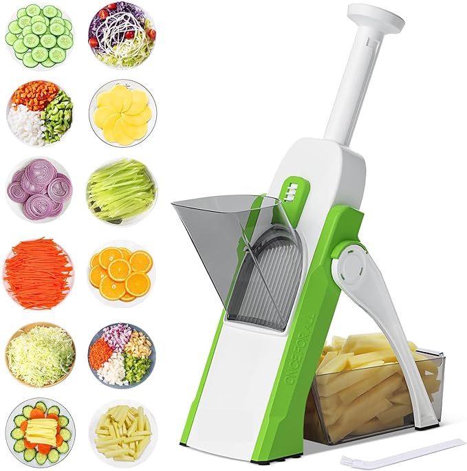 Kind Picks™ 4-in-1 Adjustable Vegetable Cutter: Multi-function Kitchen Tool (Random Color)