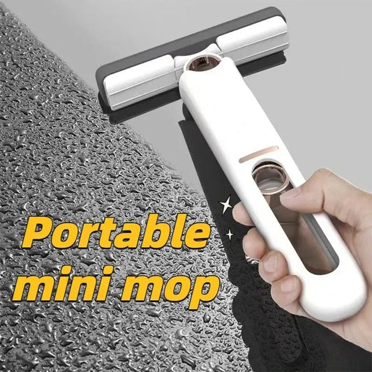 Kind Picks™ Mini Squeeze Mop Portable Cleaning for Home & Car